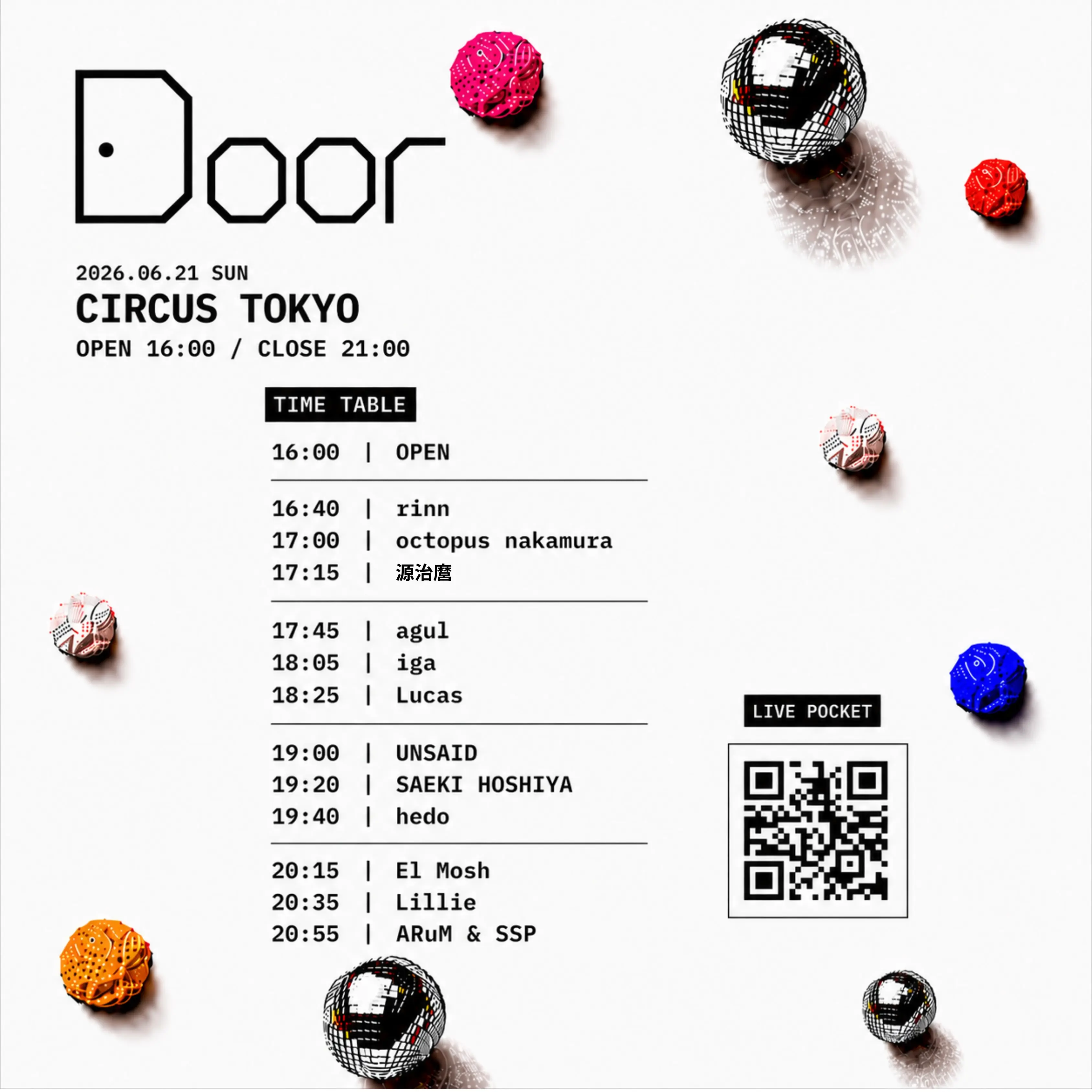 Doorのチケット情報｜ライブポケット
