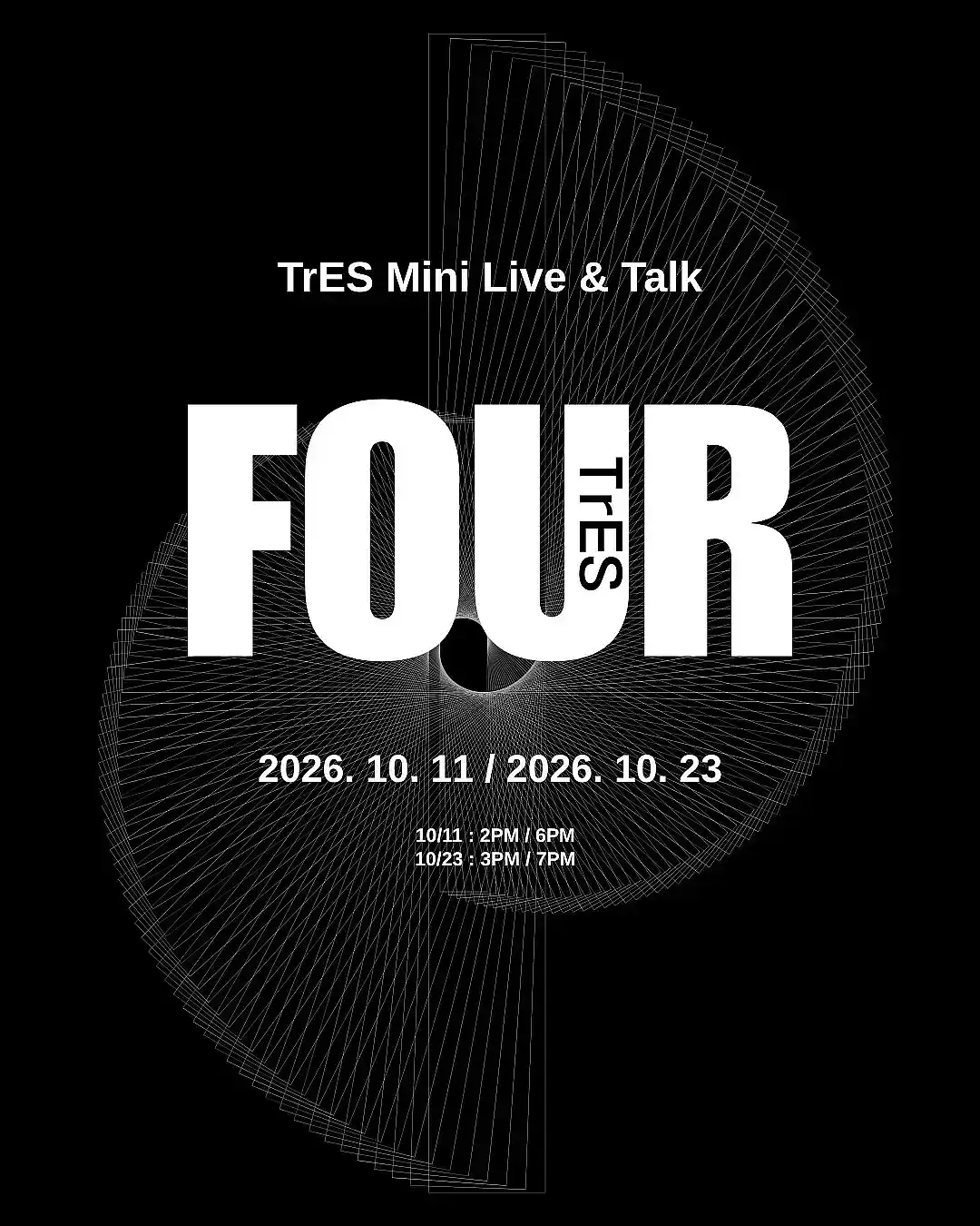 【10月23日 2部】TrES Mini Live & Talk 'FOUR’